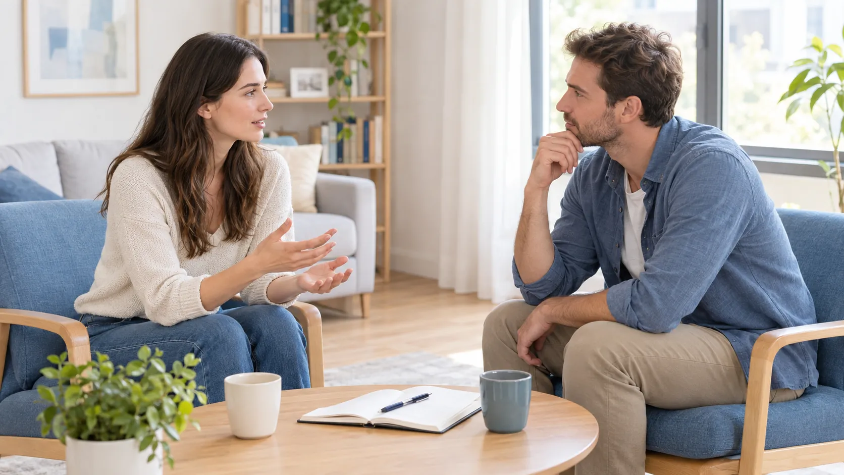 honest conversation and reflection during the Libra new moon