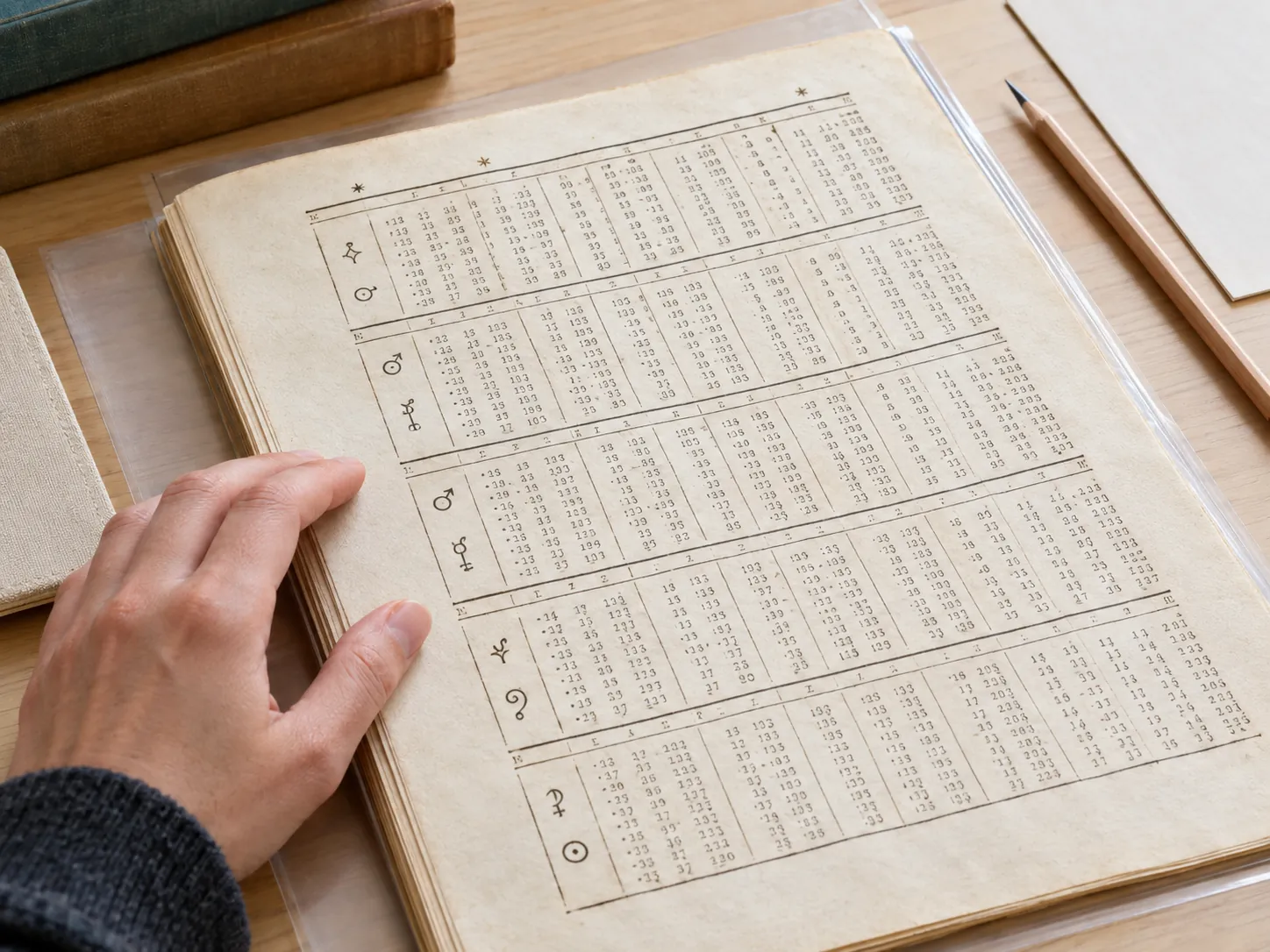 renaissance astronomical tables and a printed ephemeris