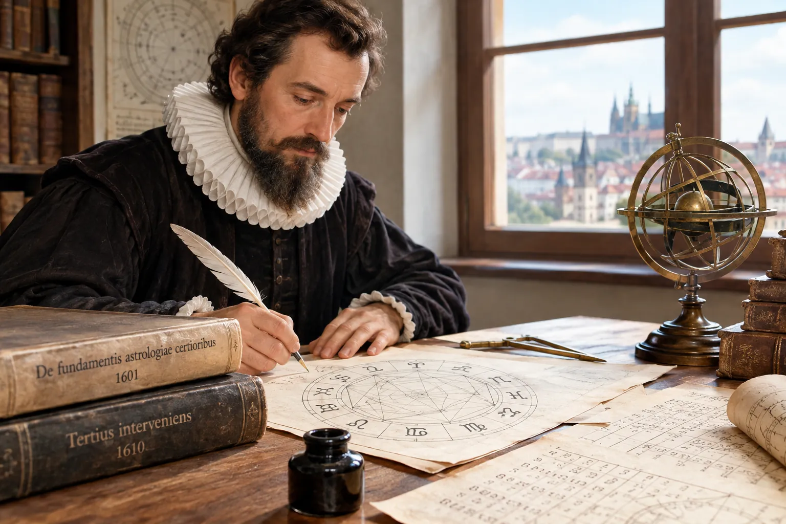 Kepler's 1601 and 1610 astrology writings