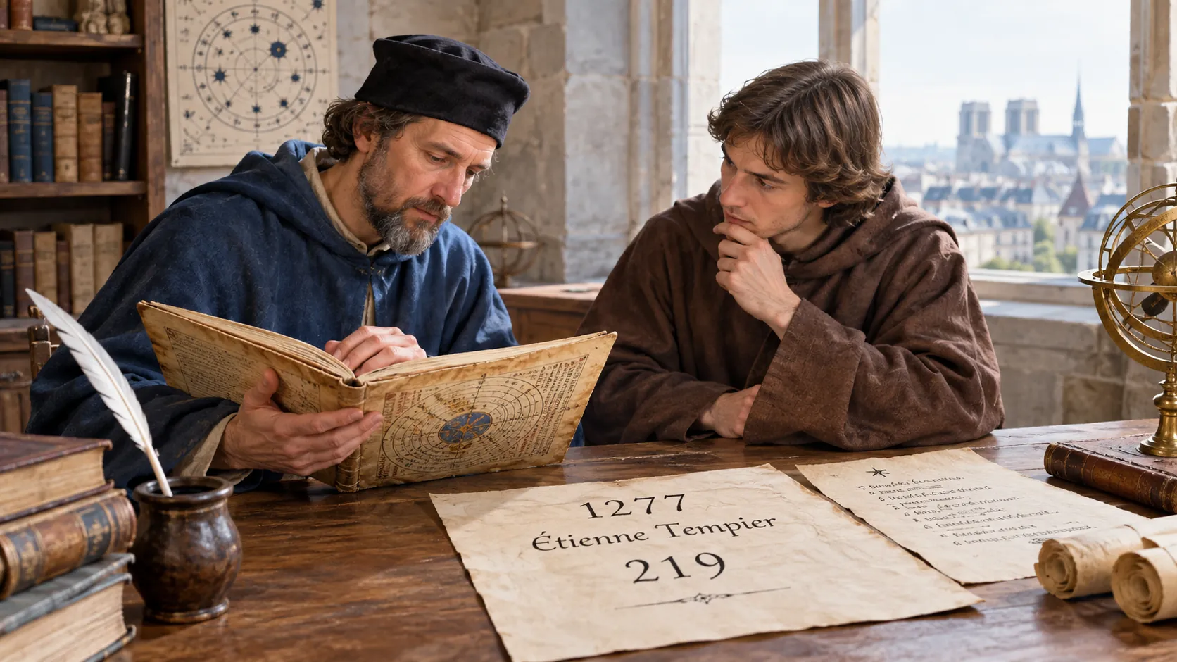 paris 1277 scholarly debate about celestial influence