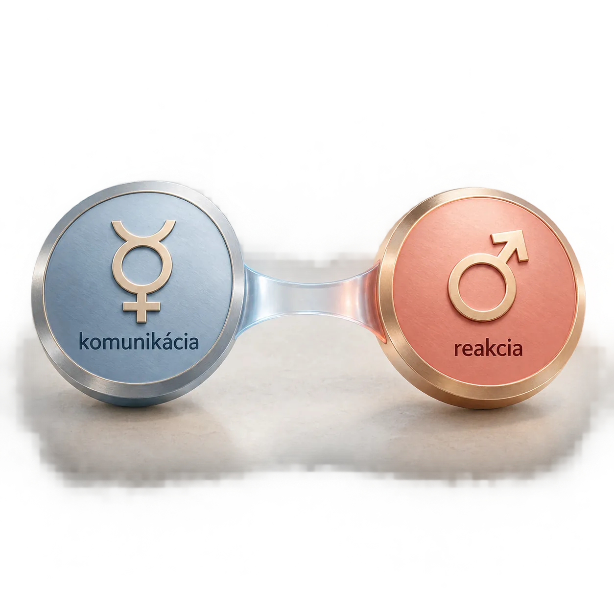 Mercury and Mars symbols within a friendship chart